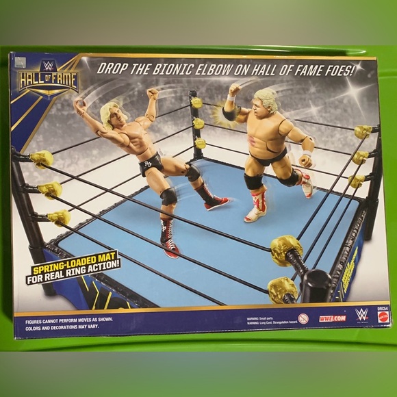 WWE Hall of Fame Retro WCW Ring Playset Includes Dusty Rhodes Figure Mattel - Picture 11 of 11